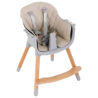 Scaun de masă Glamvers STILI (183819) Clasic/ 6 luni/ Beige