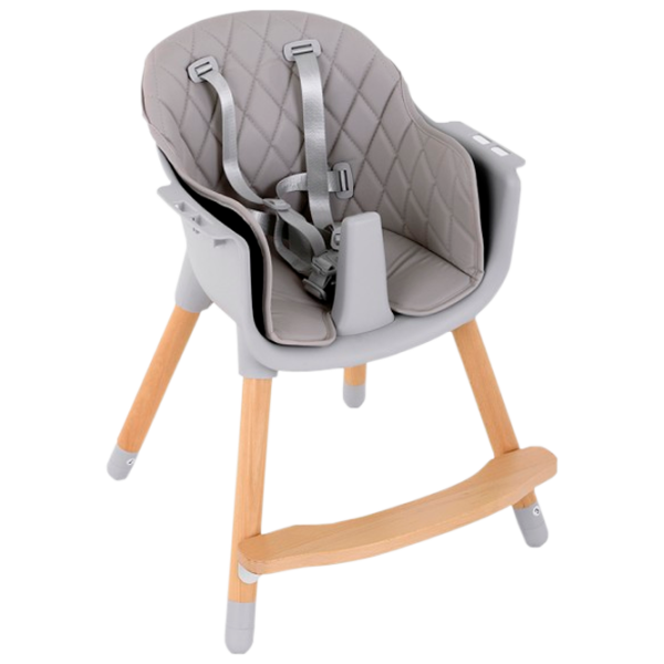 Scaun de masă Glamvers STILI (183826) Clasic/ 6 luni/ Gray photo 1