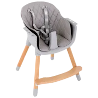 Стульчик для кормления Glamvers STILI (183826) Классический/ 6 месяцев/ Серый