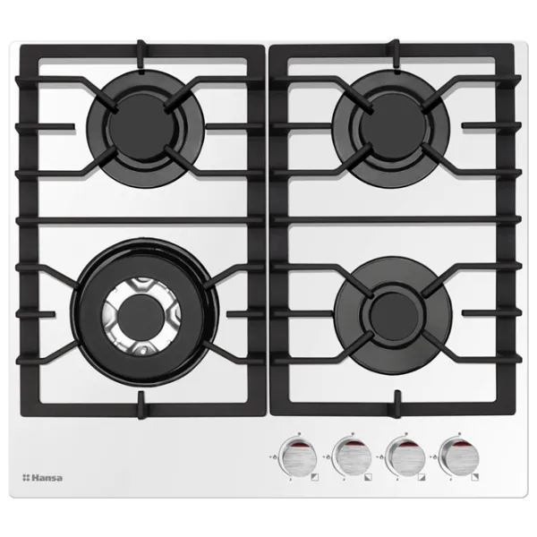 Plită încorporabilă pe gaz Hansa BHKW611301 White photo 1
