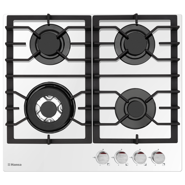 Plită încorporabilă pe gaz Hansa BHKW611301 White photo 1