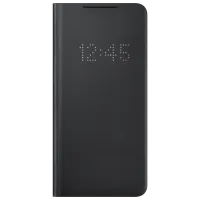 Husă pentru smartphone Samsung Galaxy S21 Plus Samsung/ LED View Cover/ PC/ PU/ Black