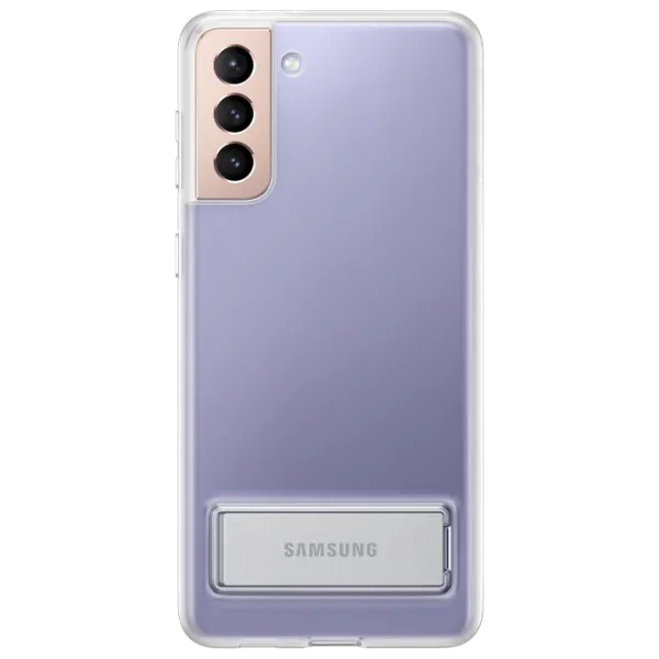 Чехол для смартфона Samsung Galaxy S21+ Samsung/ Standing Cover/ TPU/ Прозрачный photo 1