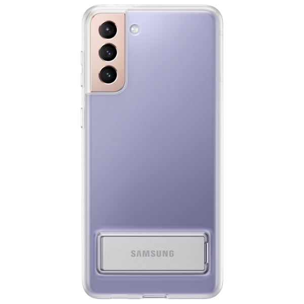 Чехол для смартфона Samsung Galaxy S21+ Samsung/ Standing Cover/ TPU/ Прозрачный photo 1