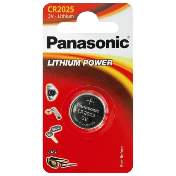 Baterie Panasonic Lithium CR2025 3 V/ 1 buc. photo 1