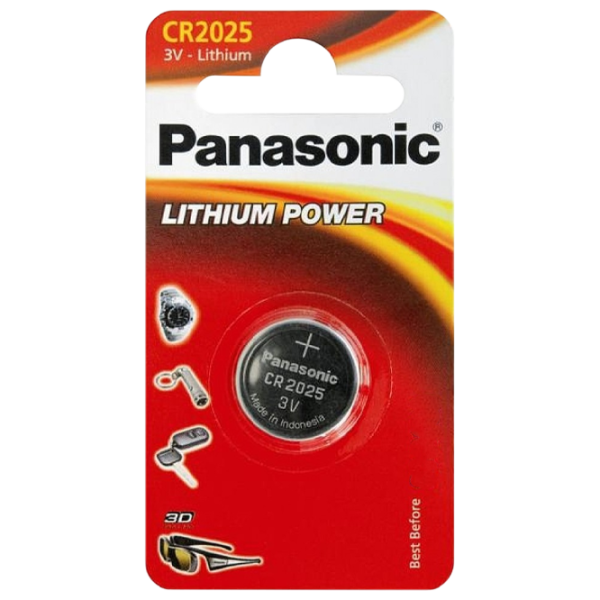 Baterie Panasonic Lithium CR2025 3 V/ 1 buc. photo 1