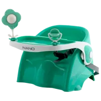 Стульчик для кормления Lorelli Nano (10100350001) Бустер/ 6 месяцев/ Зелёный