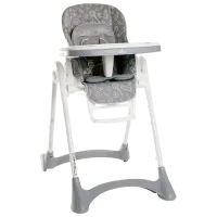 Scaun de masă Lorelli Campanella (10100412096) Clasic/ 6 luni / Gray 