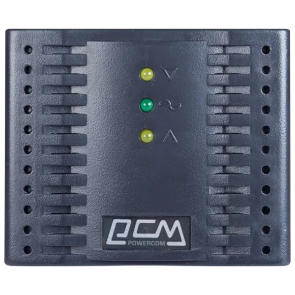 Стабилизатор напряжения PowerCom TCA-3000 Черный photo 1