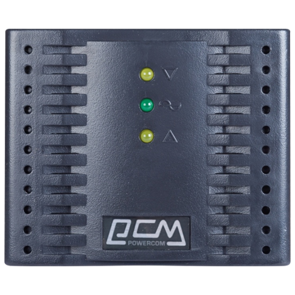 Стабилизатор напряжения PowerCom TCA-3000 Черный photo 1