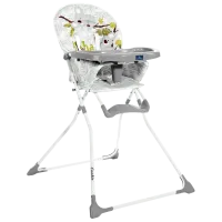 Scaun de masă Lorelli Cookie (10100242129) Clasic/ 6 luni / Gray 