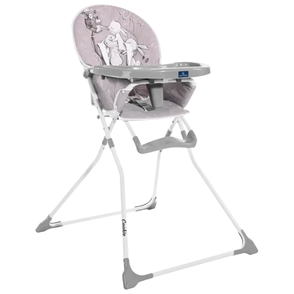 Стульчик для кормления Lorelli Cookie (10100242139) Классический/ 6 месяцев / Серый  photo 1 Стульчик для кормления Lorelli Cookie (10100242139) Классический/ 6 месяцев / Серый  photo 1