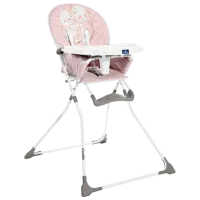 Scaun de masă Lorelli Cookie (10100242133) Clasic/ 6 luni / Pink 