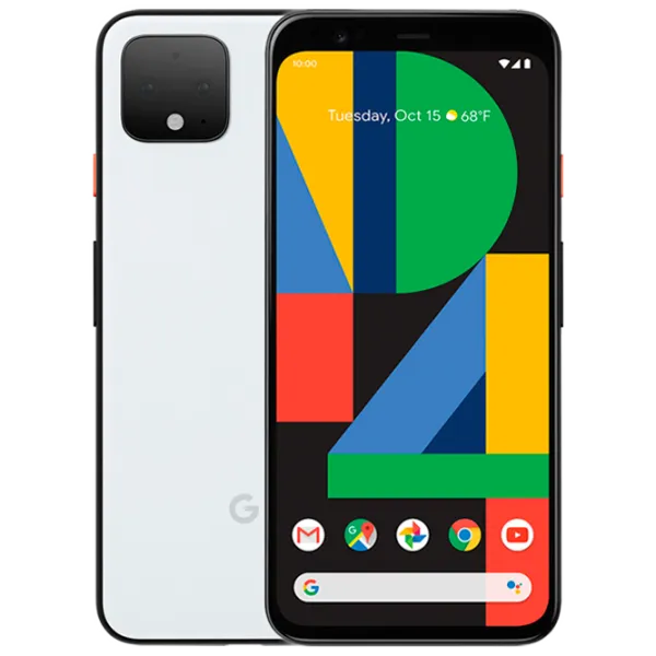 Google Pixel 4 6 GB/ 128 GB/ Single SIM/ White Clearly photo 1