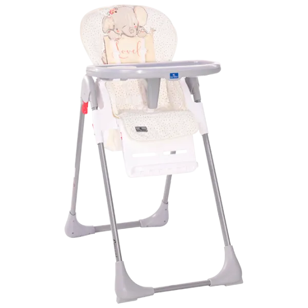 Стульчик для кормления Lorelli Cryspi (10100442126) Классический/ 6 месяцев / Серый  photo 1 Стульчик для кормления Lorelli Cryspi (10100442126) Классический/ 6 месяцев / Серый  photo 1