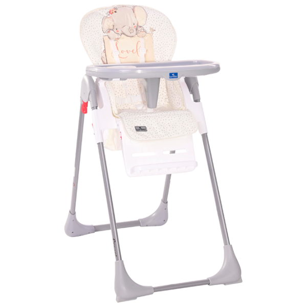 Стульчик для кормления Lorelli Cryspi (10100442126) Классический/ 6 месяцев / Серый  photo 1 Стульчик для кормления Lorelli Cryspi (10100442126) Классический/ 6 месяцев / Серый  photo 1