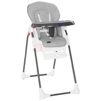 Scaun de masă Lorelli Dulce (10100452110) Clasic/ 6 luni / Gray 