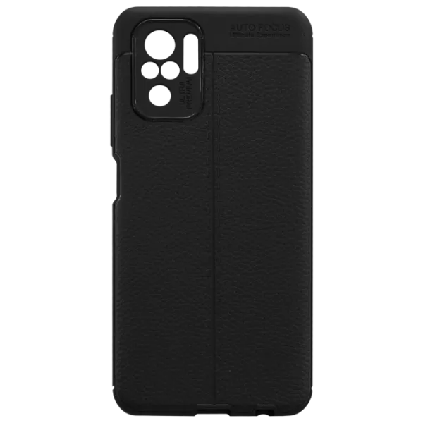 Чехол для смартфона Xiaomi Redmi Note 10/ Note 10s Rival/ Back/ Экокожа/ Черный photo 1 Чехол для смартфона Xiaomi Redmi Note 10/ Note 10s Rival/ Back/ Экокожа/ Черный photo 1