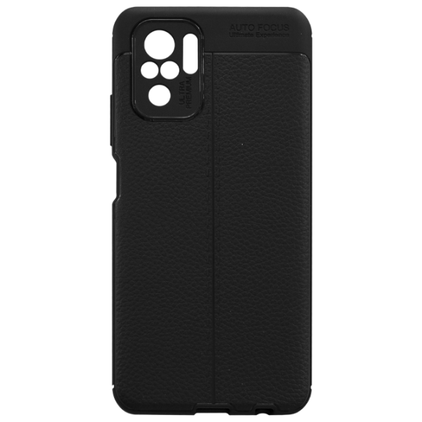 Чехол для смартфона Xiaomi Redmi Note 10/ Note 10s Rival/ Back/ Экокожа/ Черный photo 1 Чехол для смартфона Xiaomi Redmi Note 10/ Note 10s Rival/ Back/ Экокожа/ Черный photo 1