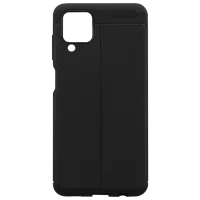 Husă pentru smartphone Samsung Galaxy A12/ Galaxy M12 Rival/ Back/ ECO Piele/ Black