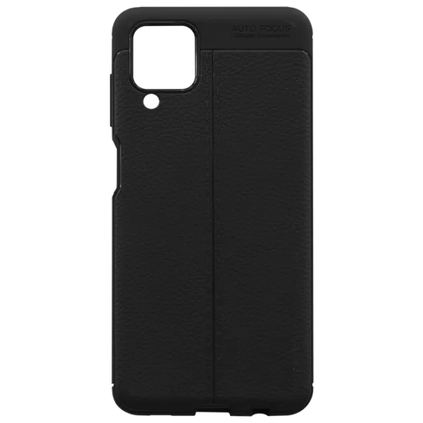 Husă pentru smartphone Samsung Galaxy A22/ M32/ M22 Rival/ Back/ Piele ecologică/ Black photo 1