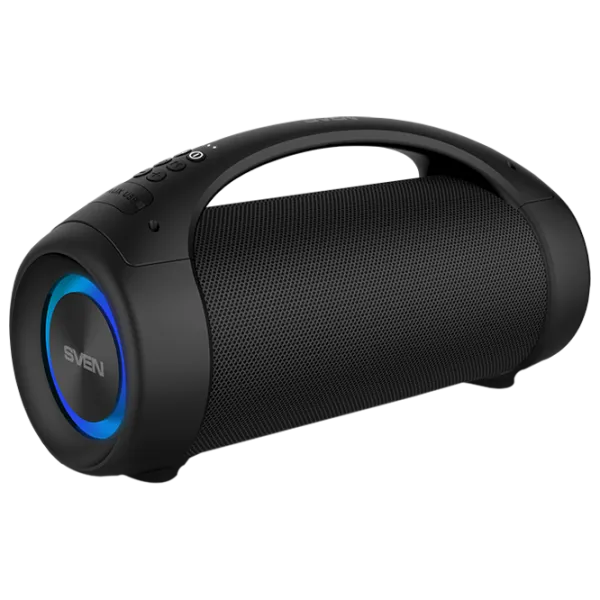 Портативная колонка Sven PS-370 2 x 20 w/ Черный photo 1