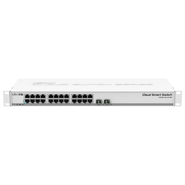 Switch Mikrotik CSS326-24G-2S+RM Белый photo 1