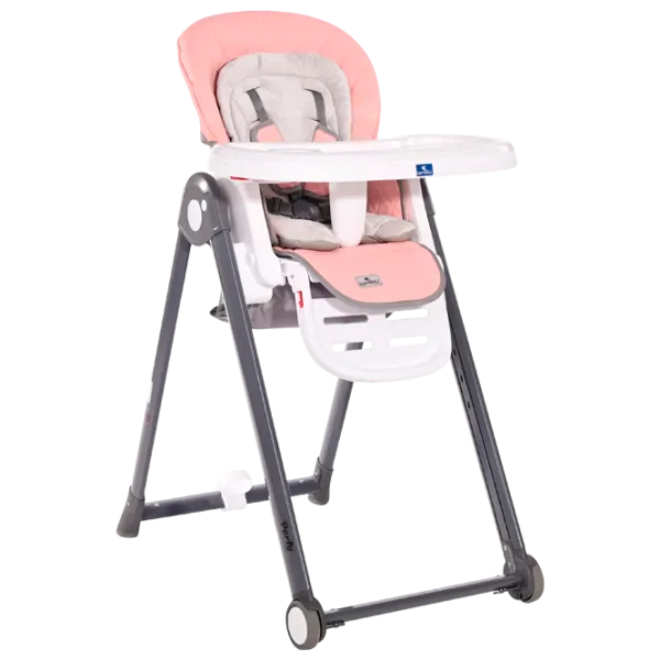 Стульчик для кормления Lorelli Party (10100372145) Классический/ 6 месяцев/ Розовый photo 1