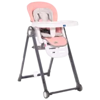 Стульчик для кормления Lorelli Party (10100372145) Классический/ 6 месяцев/ Розовый