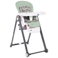Scaun de masă Lorelli Party (10100372135) Clasic/ 6 luni/ Green