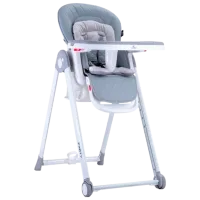 Scaun de masă Lorelli Party (10100371987) Clasic/ 6 luni/ Gray