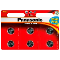 Батарейка Panasonic 29706-014 Lithium CR2032 3 В / 6 шт.