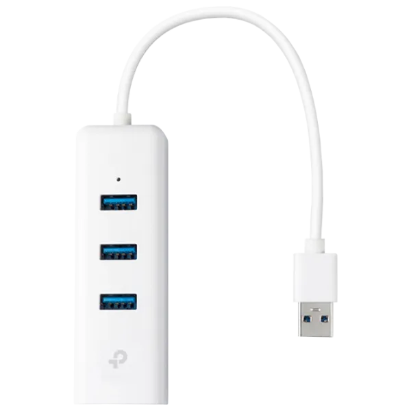 Adaptor de rețea TP-Link UE330 LAN/ White photo 1