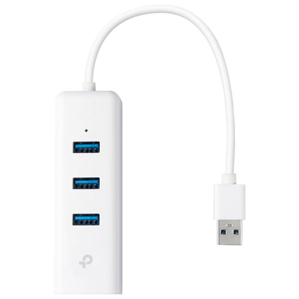 Adaptor de rețea TP-Link UE330 LAN/ White photo 1