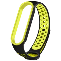 Ремень Xiaomi Mi Band 6 Nike TPU/ Черный Зелёный