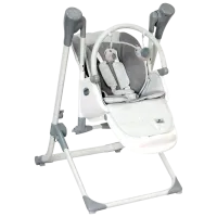 Scaun de masă Lorelli Ventura (10100302147) Transformer/ 0 luni / Gray 