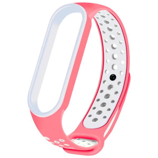 Ремень Xiaomi Mi Band 6 Nike TPU/ Розовый Белый photo 1 Ремень Xiaomi Mi Band 6 Nike TPU/ Розовый Белый photo 1