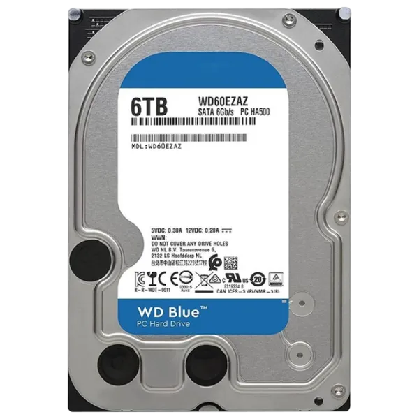 HDD Western Digital WD60EZAZ 6 ТБ Серебристый photo 1