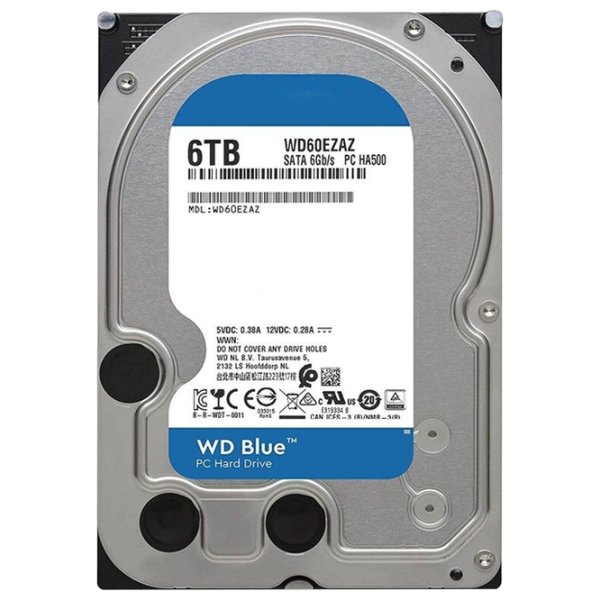 HDD Western Digital WD60EZAZ 6 ТБ Серебристый photo 1