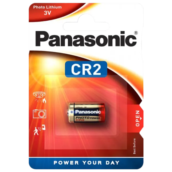 Baterie Panasonic CR-2L Lithium CR2 3 V / 1 buc. photo 1