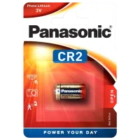 Батарейка Panasonic CR-2L Lithium CR2 3 В / 1 шт.