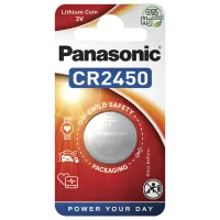 Батарейка Panasonic CR-2450EL/1B Lithium CR2450 3 В / 1 шт.