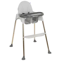 Scaun de masă Kikka Boo Sky-High (10739) Crescător/ 6 luni / Gray 