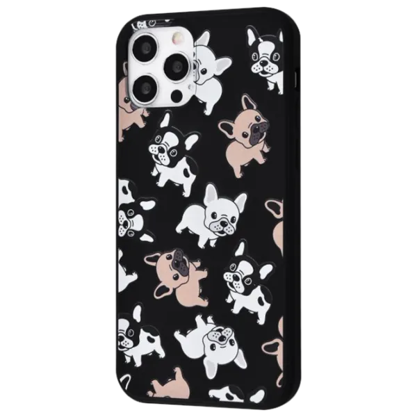 Husă pentru smartphone Apple iPhone 12/ 12 Pro WAVE/ Termopoliuretan/ Black photo 1