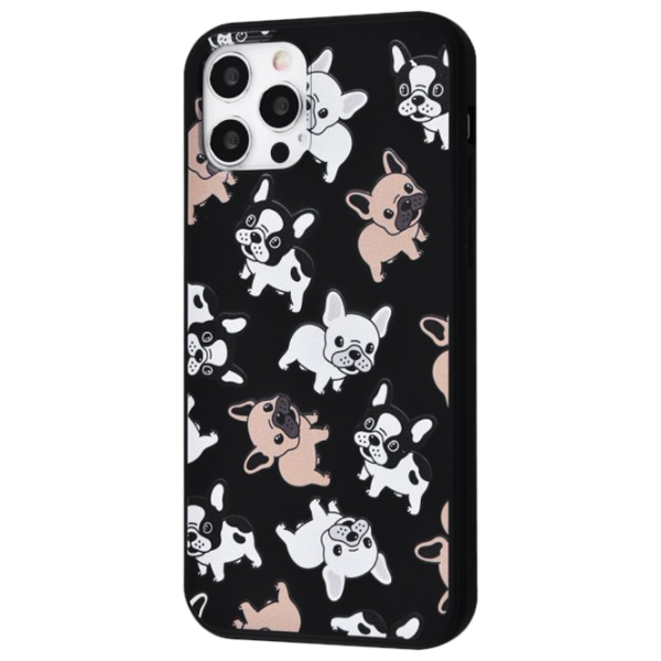 Husă pentru smartphone Apple iPhone 12/ 12 Pro WAVE/ Termopoliuretan/ Black photo 1
