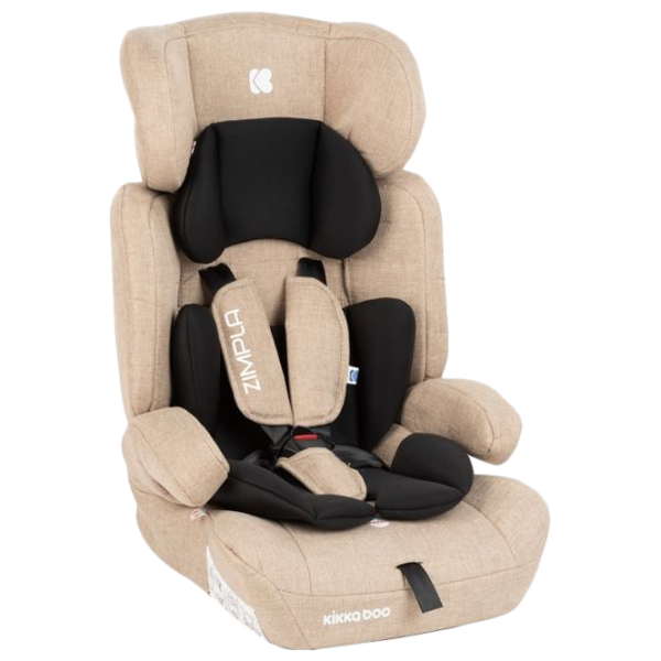 Детское автокресло Kikka Boo Zimpla  9 месяцев - 12 лет / / Бежевый photo 1
