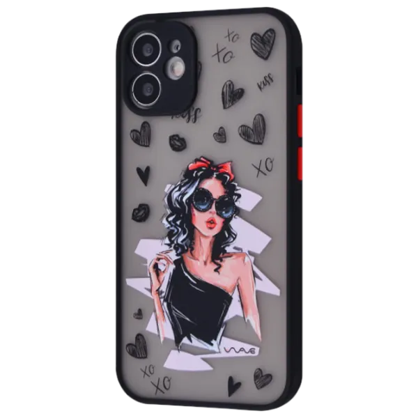 Husă pentru smartphone Apple iPhone 12 WAVE/ Termopoliuretan/ Black photo 1
