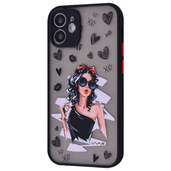 Husă pentru smartphone Apple iPhone 12 WAVE/ Termopoliuretan/ Black photo 1