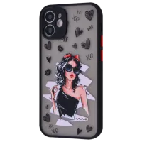 Husă pentru smartphone Apple iPhone 12 WAVE/ Termopoliuretan/ Black