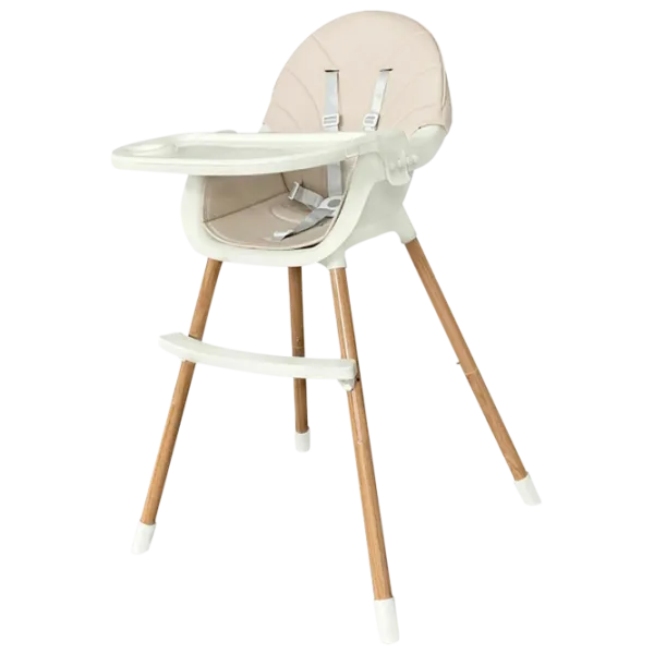 Стульчик для кормления Kikka Boo Nutri (31004010105) Классический/ 6 месяцев / Бежевый  photo 1 Стульчик для кормления Kikka Boo Nutri (31004010105) Классический/ 6 месяцев / Бежевый  photo 1